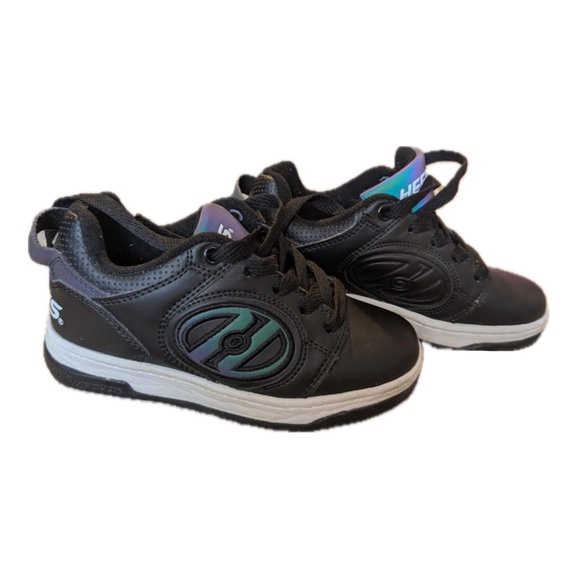 Heelys skate shoe black size yth 13C preowned - Picture 2 of 4